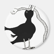 Frühaufsteher Kühlschrankmagnet