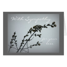 Frühjahrpussy-WeideCatkins Karten