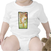 Frühling Alphonse Mucha Printemps Body