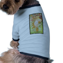 Frühling Alphonse Mucha Printemps Hundebekleidung