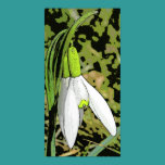 Frühlings-Schnee-Tropfen poster