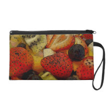 Fruit Salad Wristlet Purse