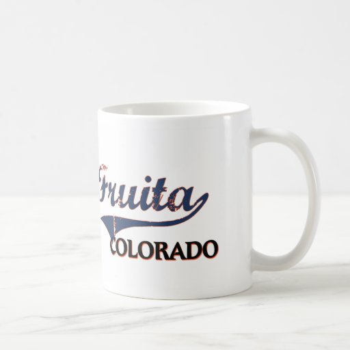 Fruita Colorado Stadt-Klassiker Tassen