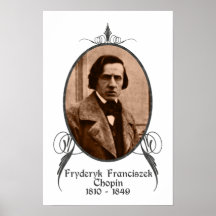 Fryderyk Chopin Plakate