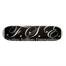 FSE (Logo) (Schwarzes) Skateboard Brett