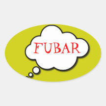 FUBAR Aufkleber