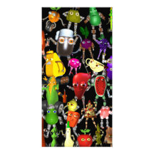 Fudebot Familie Bildkarte