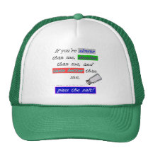 Führen Sie das Salz Baseball Caps