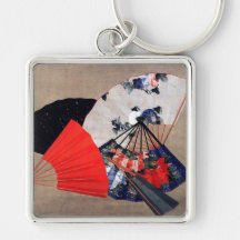 Fünf Fans, Hokusai Schlüsselanhänger