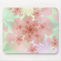 funky Blumen Mauspad