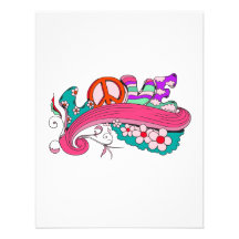 funky retro Liebe Einladungskarte