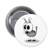 funny cat anstecknadelbutton