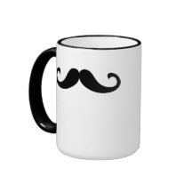 Funny Handlebar Mustache Moustache Stache Mug