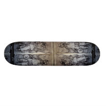 Für die Skulptur des Kunst-Preises in Mangshi zeic Individuelle Skatedecks