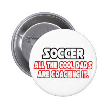Fußball-… coole Vatis Anstecknadelbutton