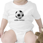 Fußball-Entwurfs-kundengerechte Baby-Kleidung Tshirt
