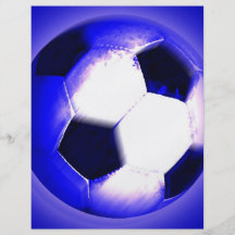 Fußball - Fußball-Ball Flyer Druck