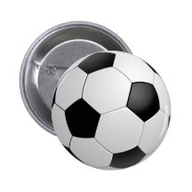 Fußball-Fußball-Knopf Anstecknadelbutton