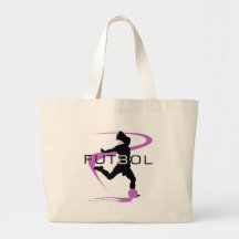 Fußball Futbol - Mädchen - Rosa Tragetaschen