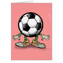 Fußball Grußkarte