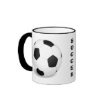 Fußball-Muster-Kaffeetasse