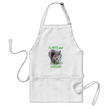 Fußball-Nuss Schürze