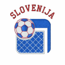 Fußball Sloweniens Slovenija Besticktes Poloshirt