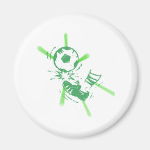 Fußball soccer kühlschrankmagnet