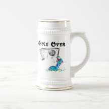 Fußball-Spiel über T-Shirts und Geschenken Kaffee Tassen
