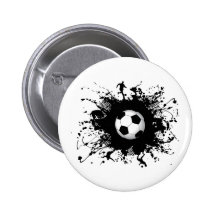 Fußball-städtische Art Anstecknadel