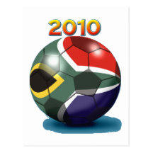 Fußball-Team-Gang Postkarten