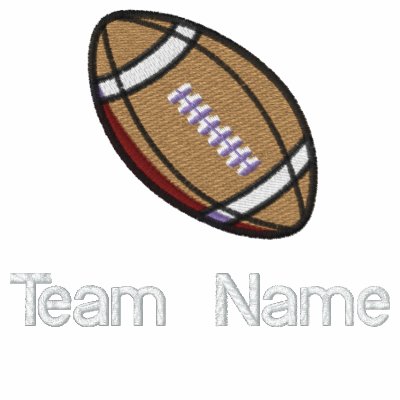 Fußball-Team-gesticktes Hemd Hoodie
