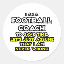 Fußball-Trainer… nehmen an, dass ich nie falsch bi Sticker