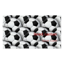 Fußball-Trainer-Visitenkarte