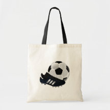 Fußball und Schuhentwurf Taschen