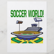 Fußball-Welt Flyerbedruckung