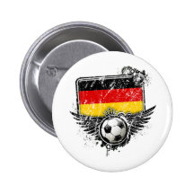 Fußballfan Deutschland Button