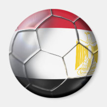 Fußballfangang Ägyptens Pharoahs Kühlschrankmagnet