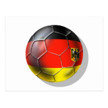 Fußballgeschenke 2010 Deutschland Fußball Postkarten