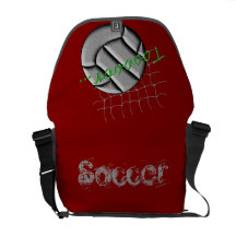 Fußballgrau/-fäule Kurier Taschen