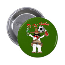Futbol Mexicano - Fan-Fußballstift EL Tri Anstecknadelbutton