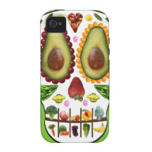 Füttern Sie Ihren Schädel iphone 4 starken Fall Vibe iPhone 4 Case