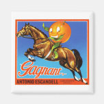 Gagnant Orange Kühlschrankmagnet