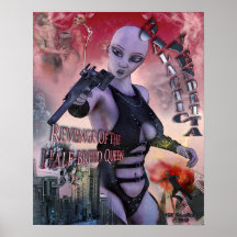 Galaktische Vendetta Plakatdruck