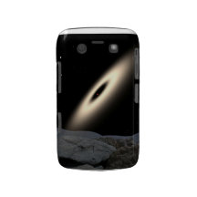 Galaxie-Scheibe um rote Dward Sterne Case-Mate Blackberry Hülle