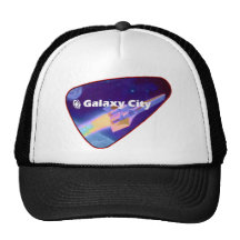 Galaxie-Stadt Starfighter Sättigungs-Flecken Baseball Mütze