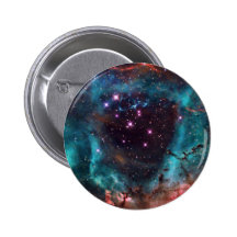 Galaxieknopf Anstecknadelbutton