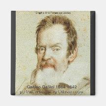 Galileo Galilei Kühlschrankmagnet