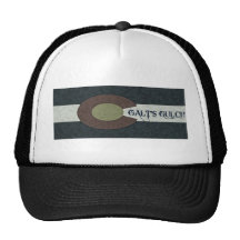 Galts Gulch - roter weißer und blauer kombinierter Retrocap