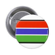 Gambia-Flagge Anstecknadelbuttons